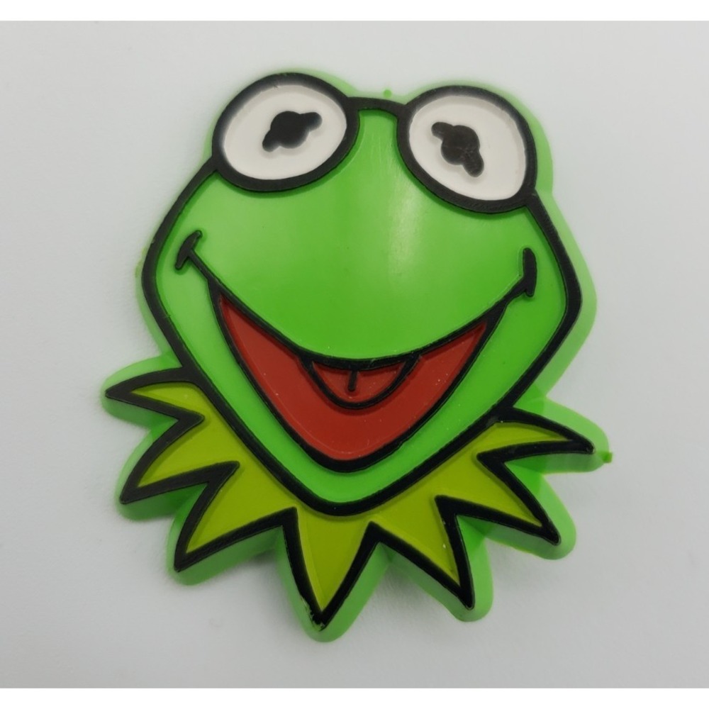 Vtg Kermit The Frog 1979 Henson Inc Plastic Brooch Pin Muppet Show
